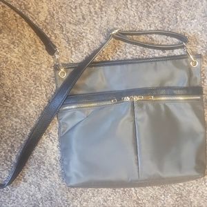 A New Day Army green crossbody with adjustable black strap